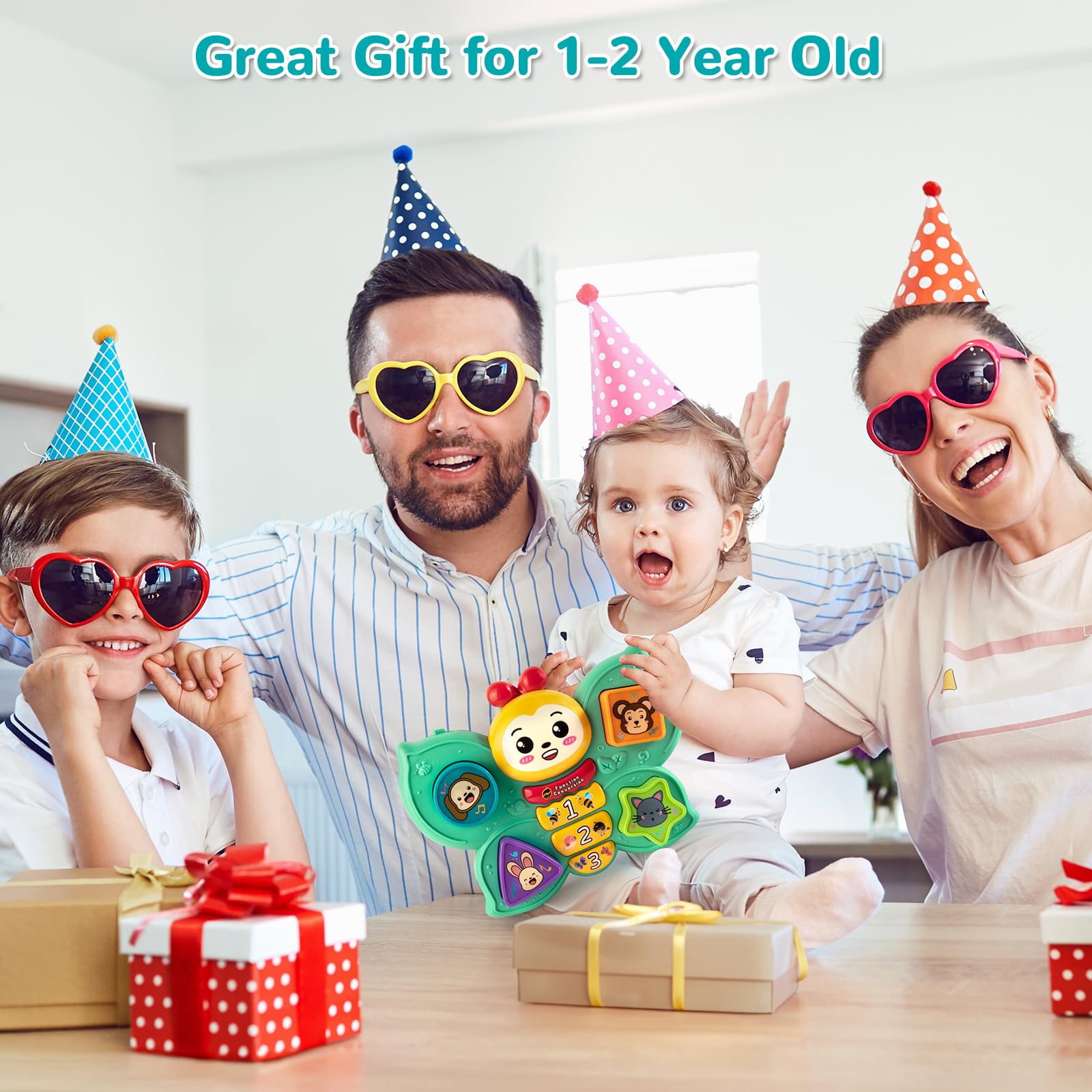 Butterfly Musical Montessori Toy – Educational Gift for Babies 6-18 Months-Windsor Avenue Toys