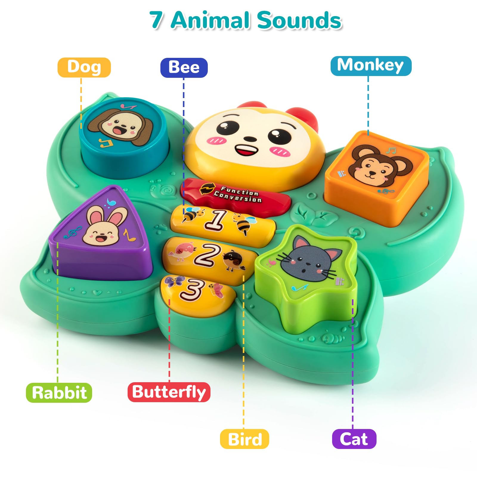 Butterfly Musical Montessori Toy – Educational Gift for Babies 6-18 Months-Windsor Avenue Toys