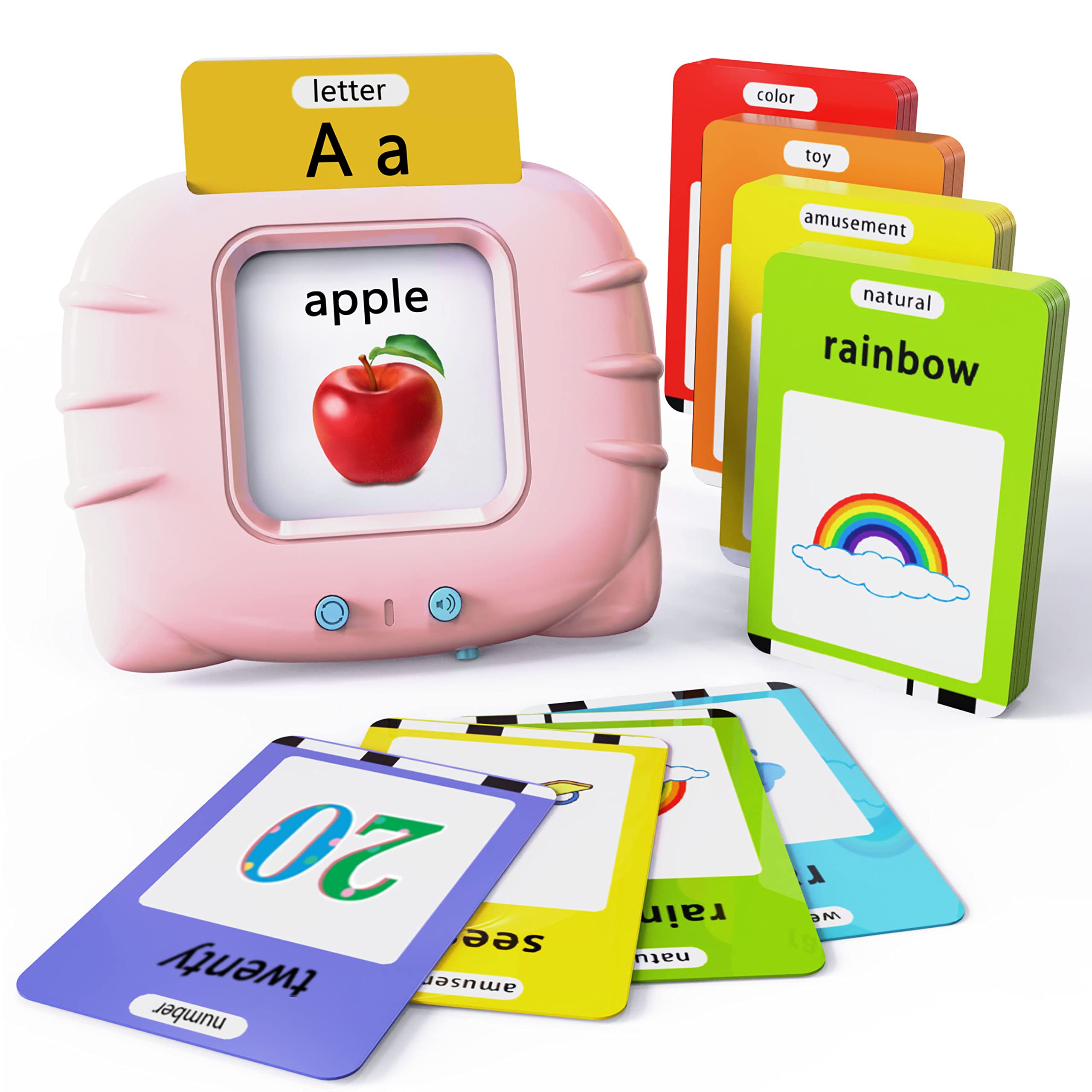 Educational Toy with Music & 252 Sight Word Flash Cards – Ages 1–5-Windsor Avenue Toys