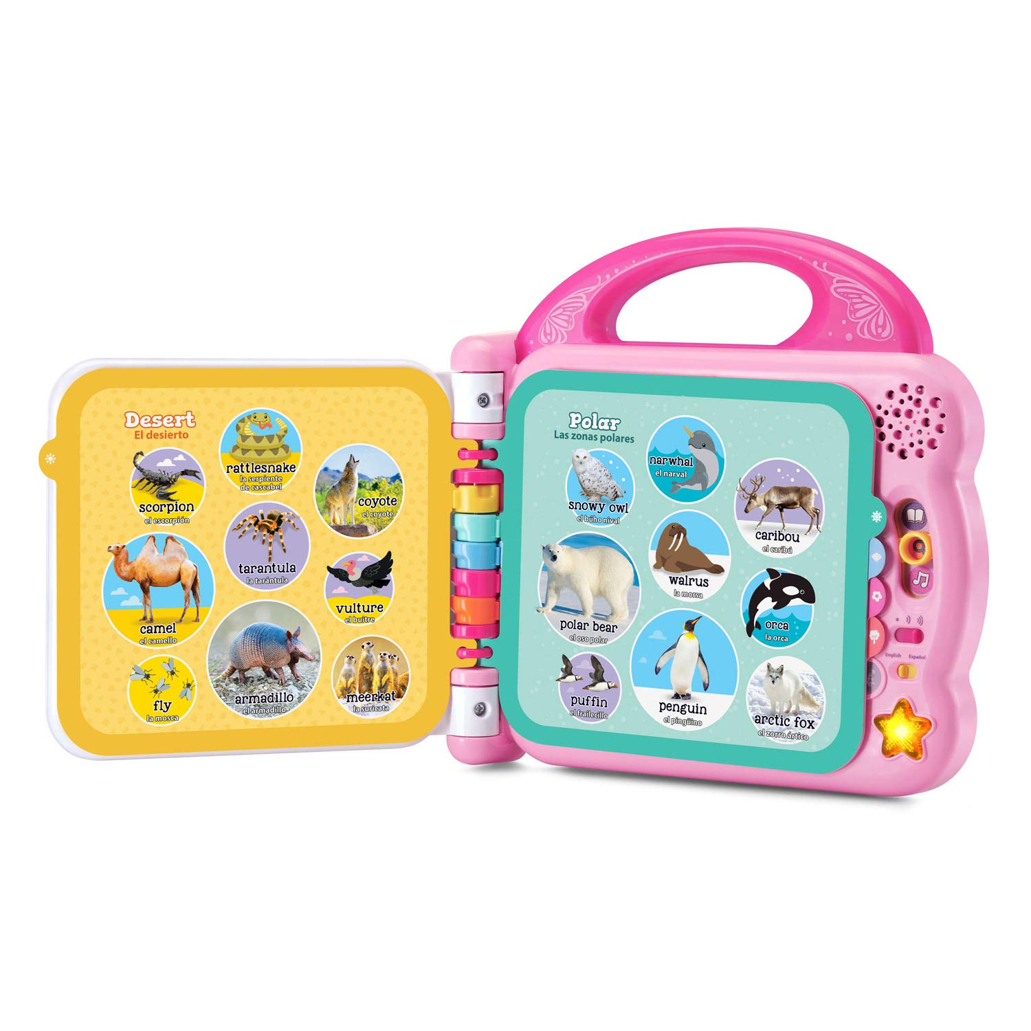 LeapFrog 100 Animals Book (Frustration Free Packaging), Pink-Windsor Avenue Toys