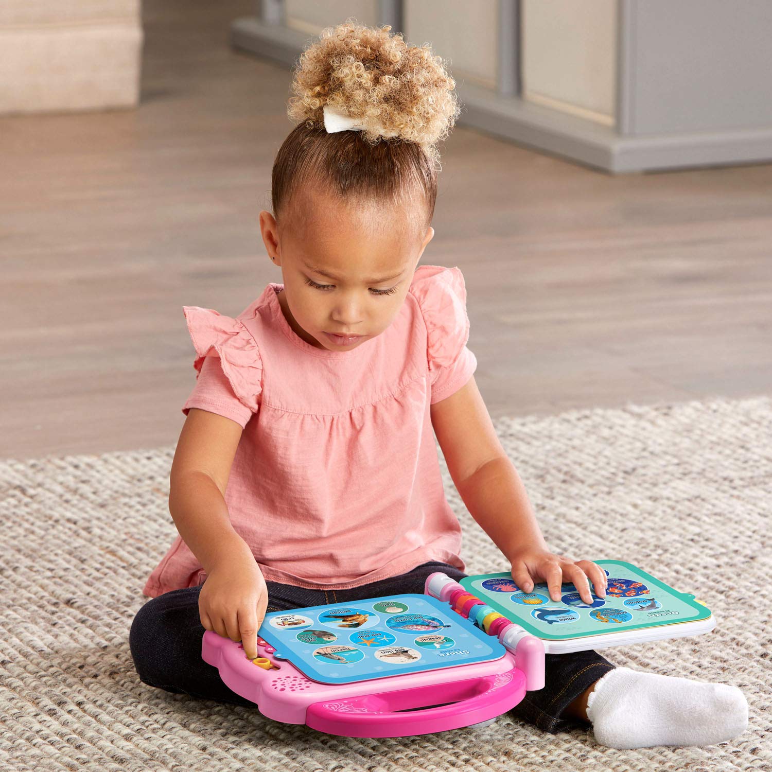 LeapFrog 100 Animals Book (Frustration Free Packaging), Pink-Windsor Avenue Toys