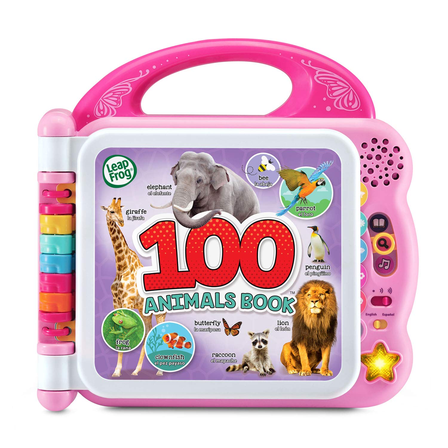 LeapFrog 100 Animals Book (Frustration Free Packaging), Pink-Windsor Avenue Toys