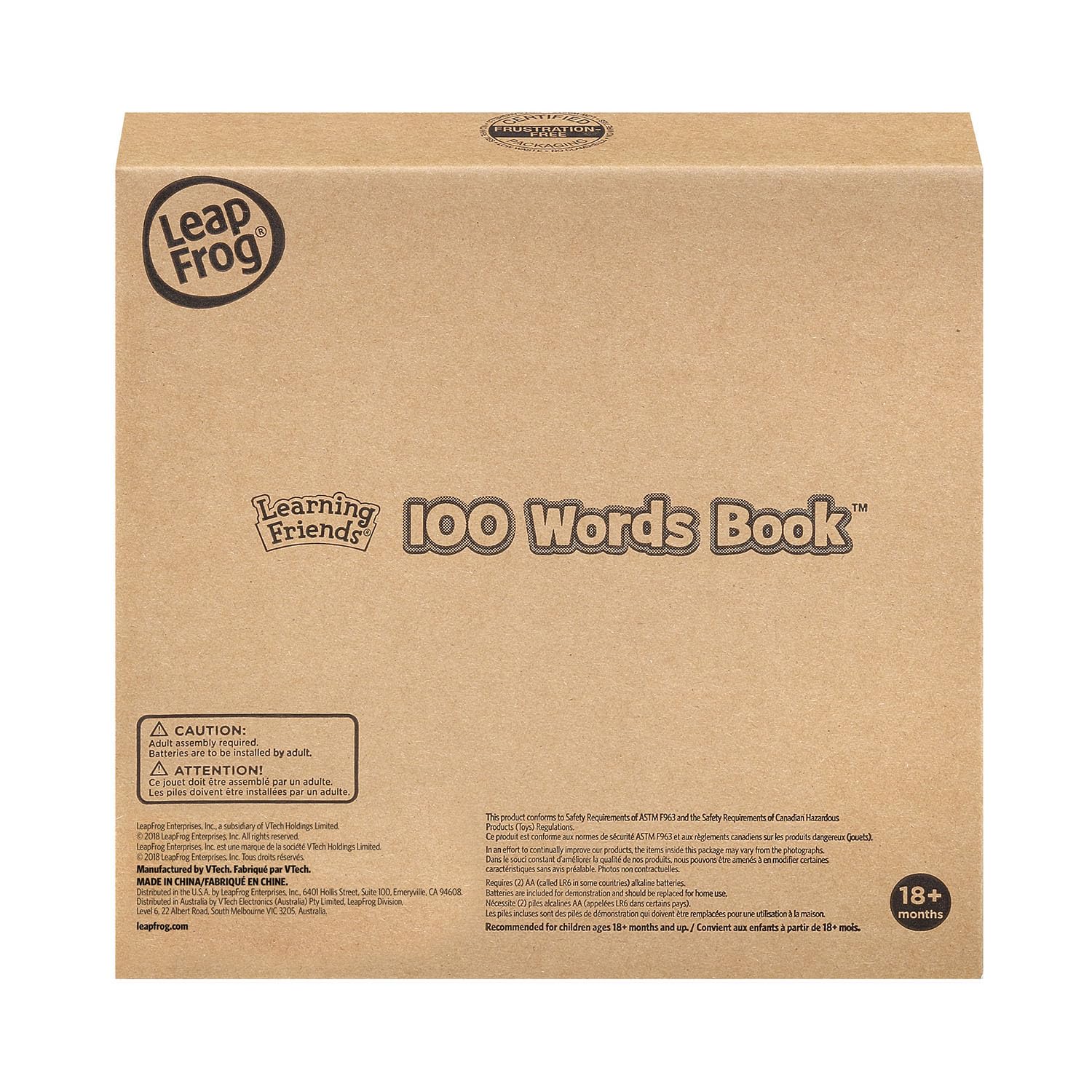 LeapFrog Learning Friends 100 Words Book, Green-Windsor Avenue Toys