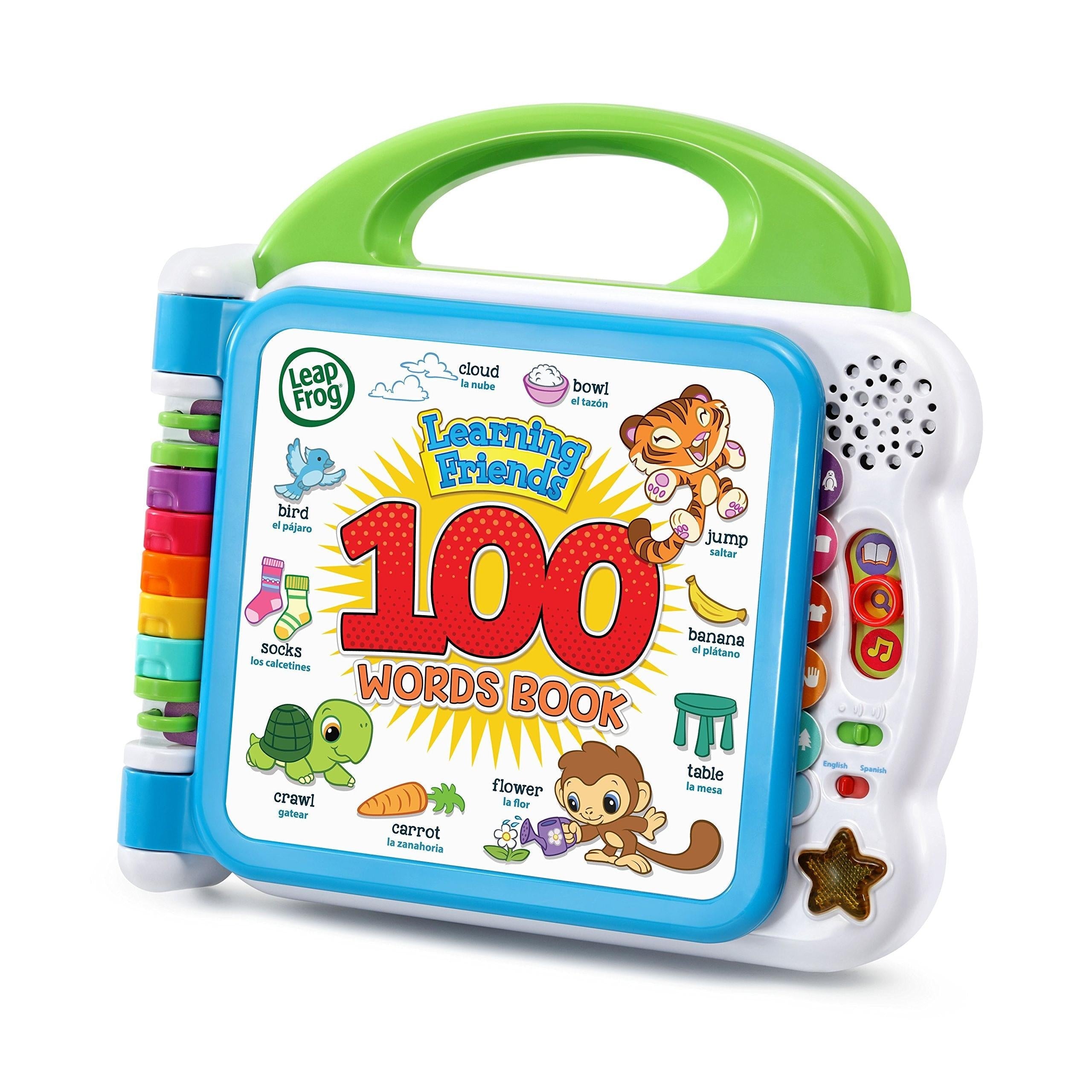 LeapFrog Learning Friends 100 Words Book, Green-Windsor Avenue Toys