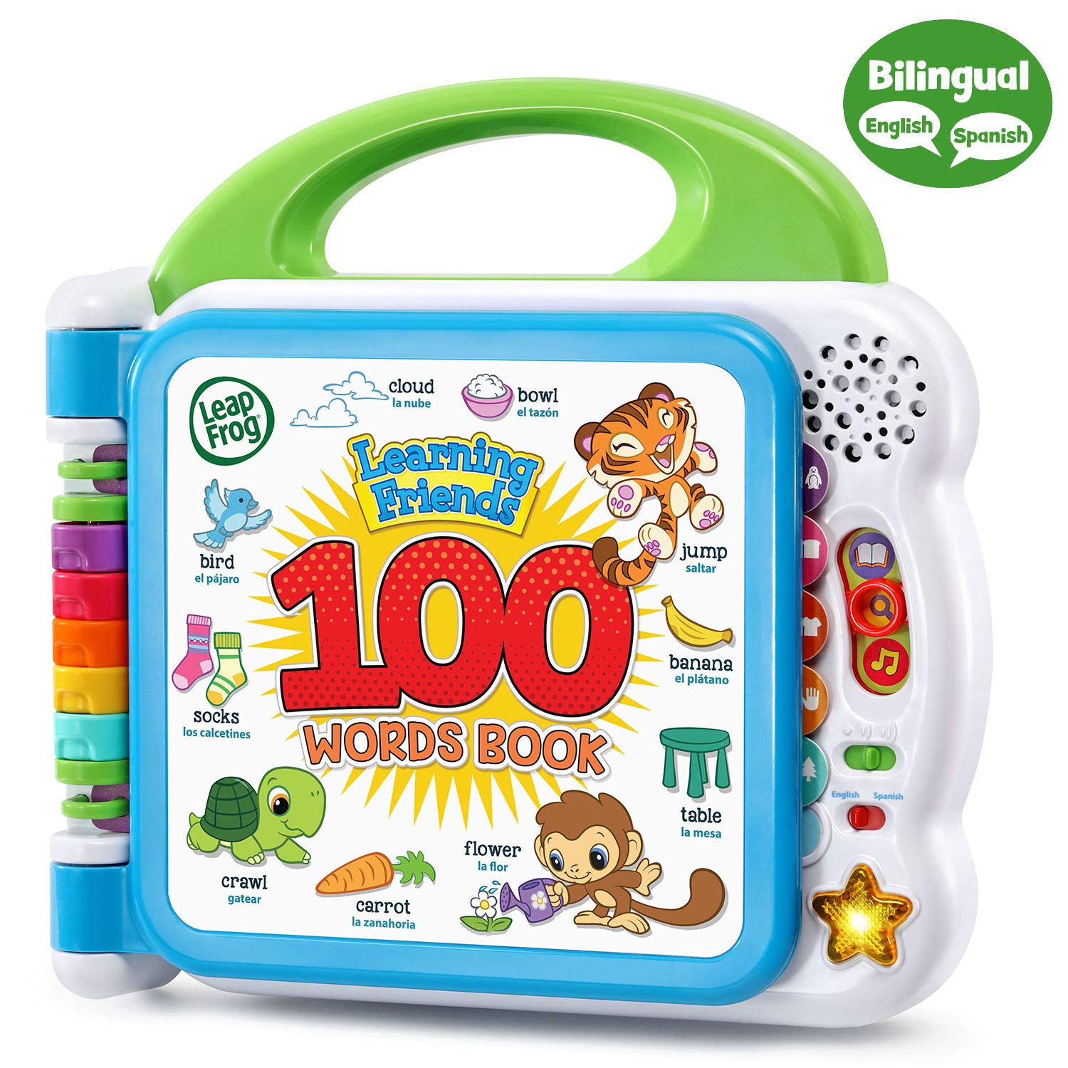 LeapFrog Learning Friends 100 Words Book, Green-Windsor Avenue Toys
