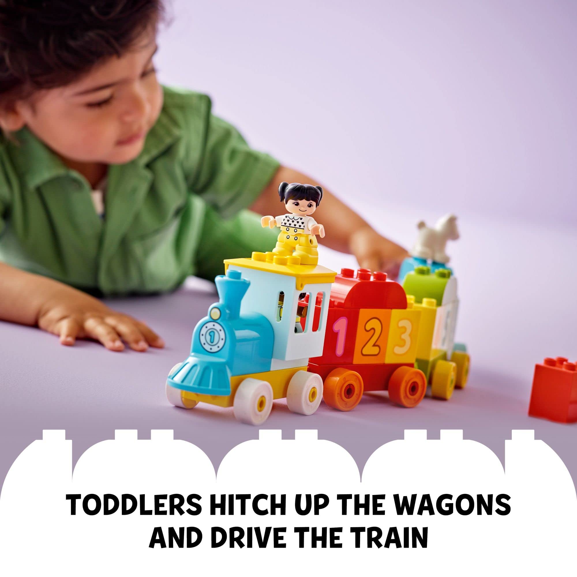 My First Number Train – Educational Building Toy – Ages 1.5–3-Windsor Avenue Toys