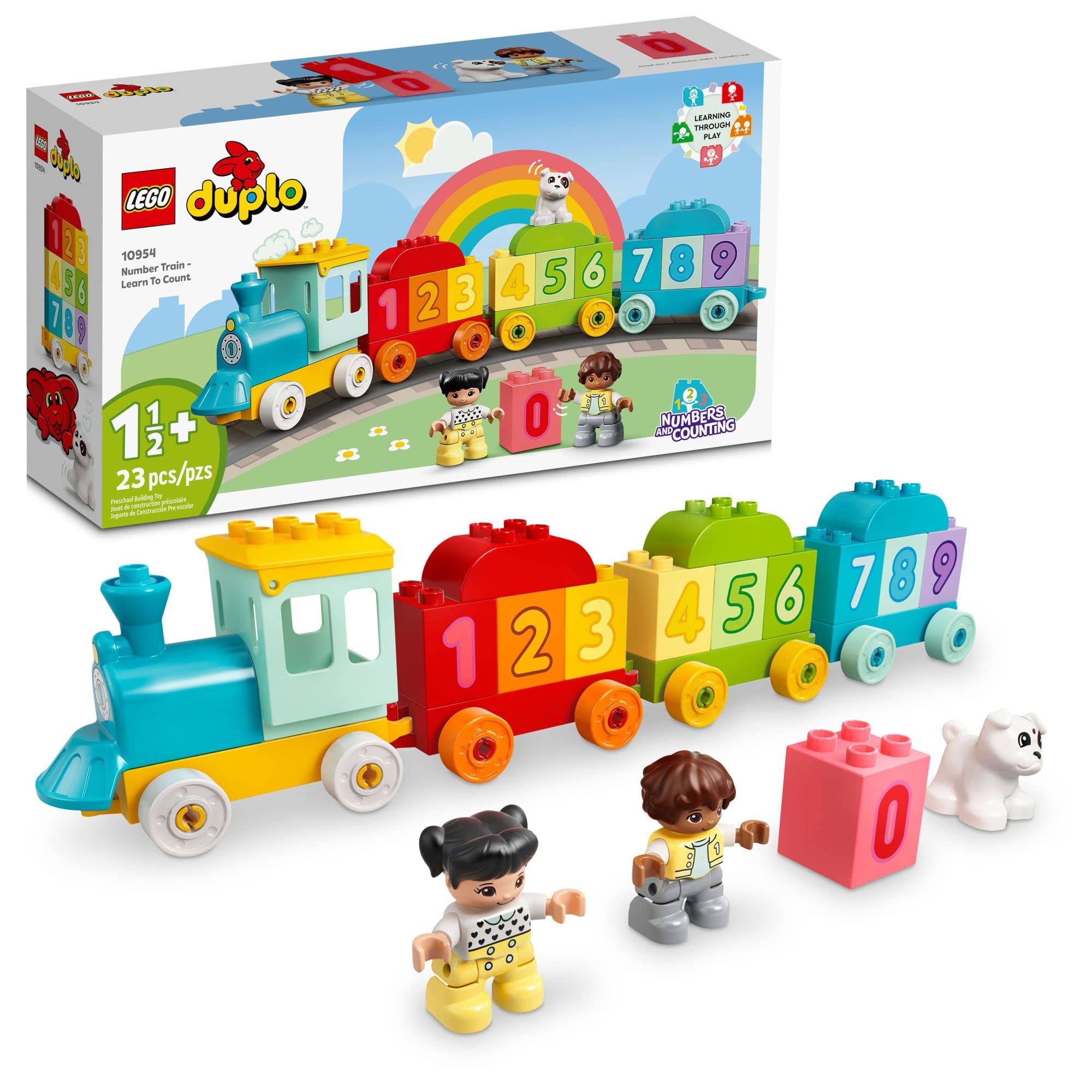 My First Number Train – Educational Building Toy – Ages 1.5–3-Windsor Avenue Toys