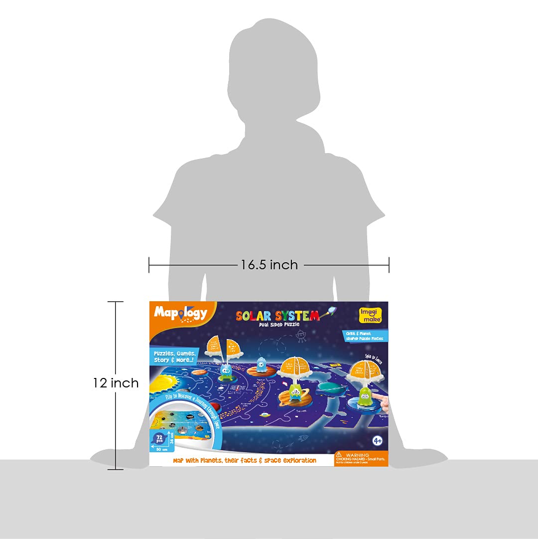 Solar System Puzzle – Educational Space Toy – Ages 4–8-Windsor Avenue Toys