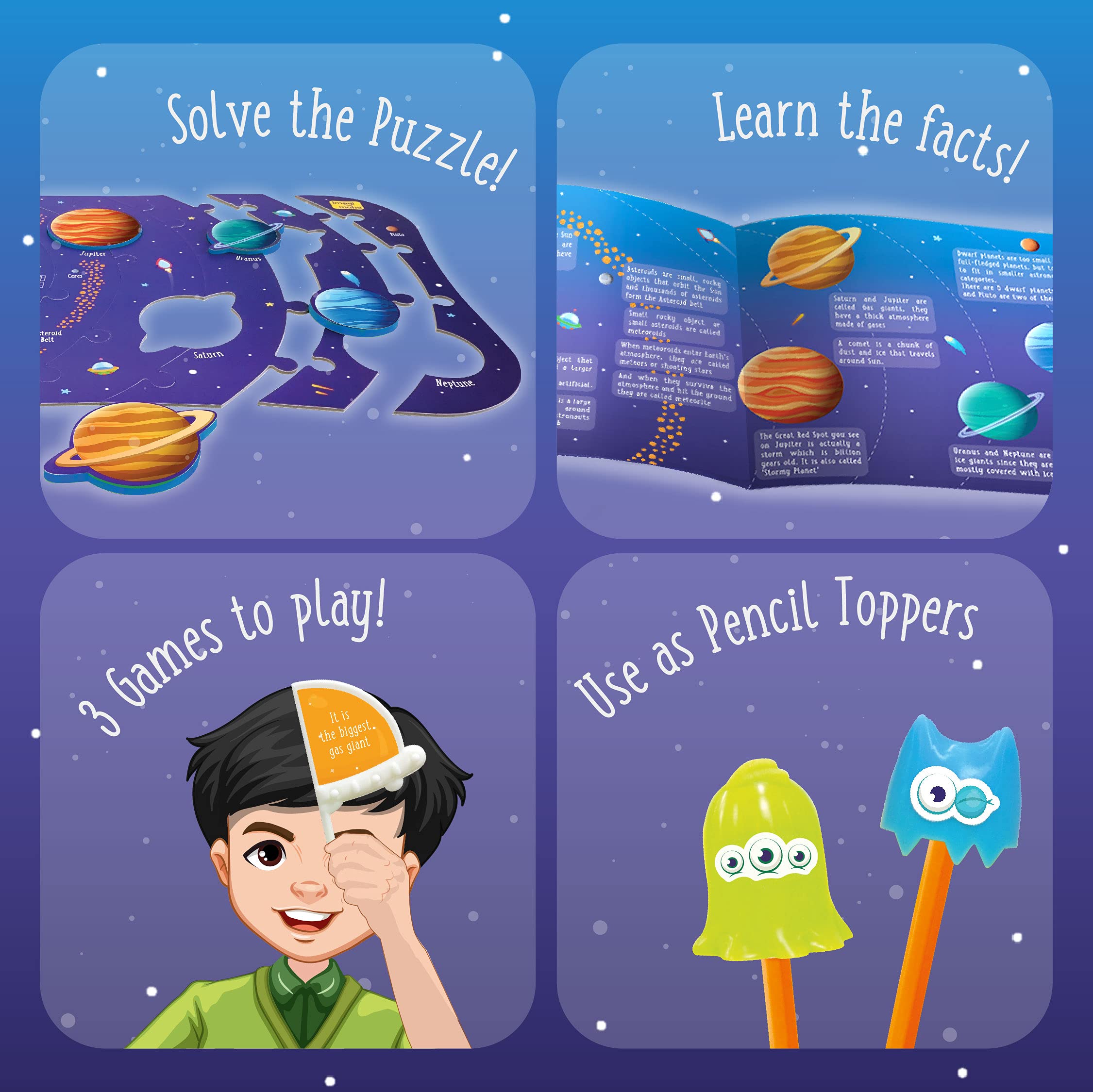 Solar System Puzzle – Educational Space Toy – Ages 4–8-Windsor Avenue Toys