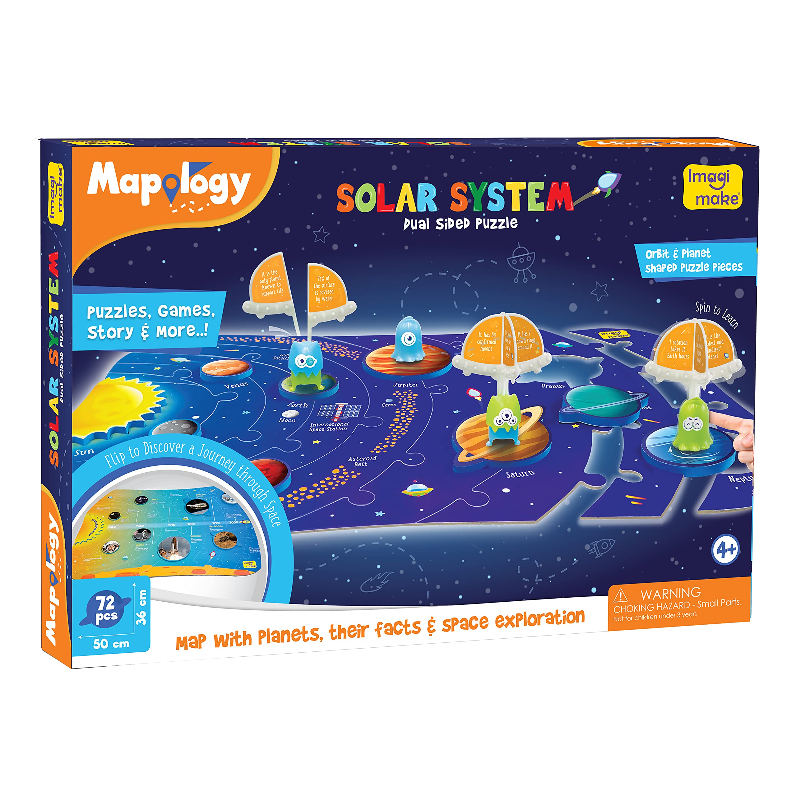 Solar System Puzzle – Educational Space Toy – Ages 4–8-Windsor Avenue Toys