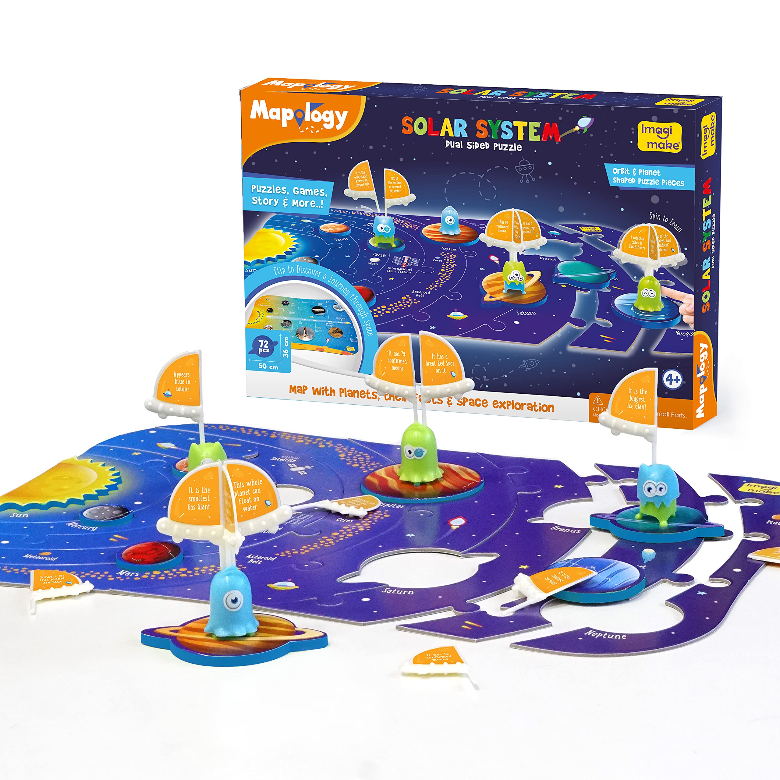 Solar System Puzzle – Educational Space Toy – Ages 4–8-Windsor Avenue Toys