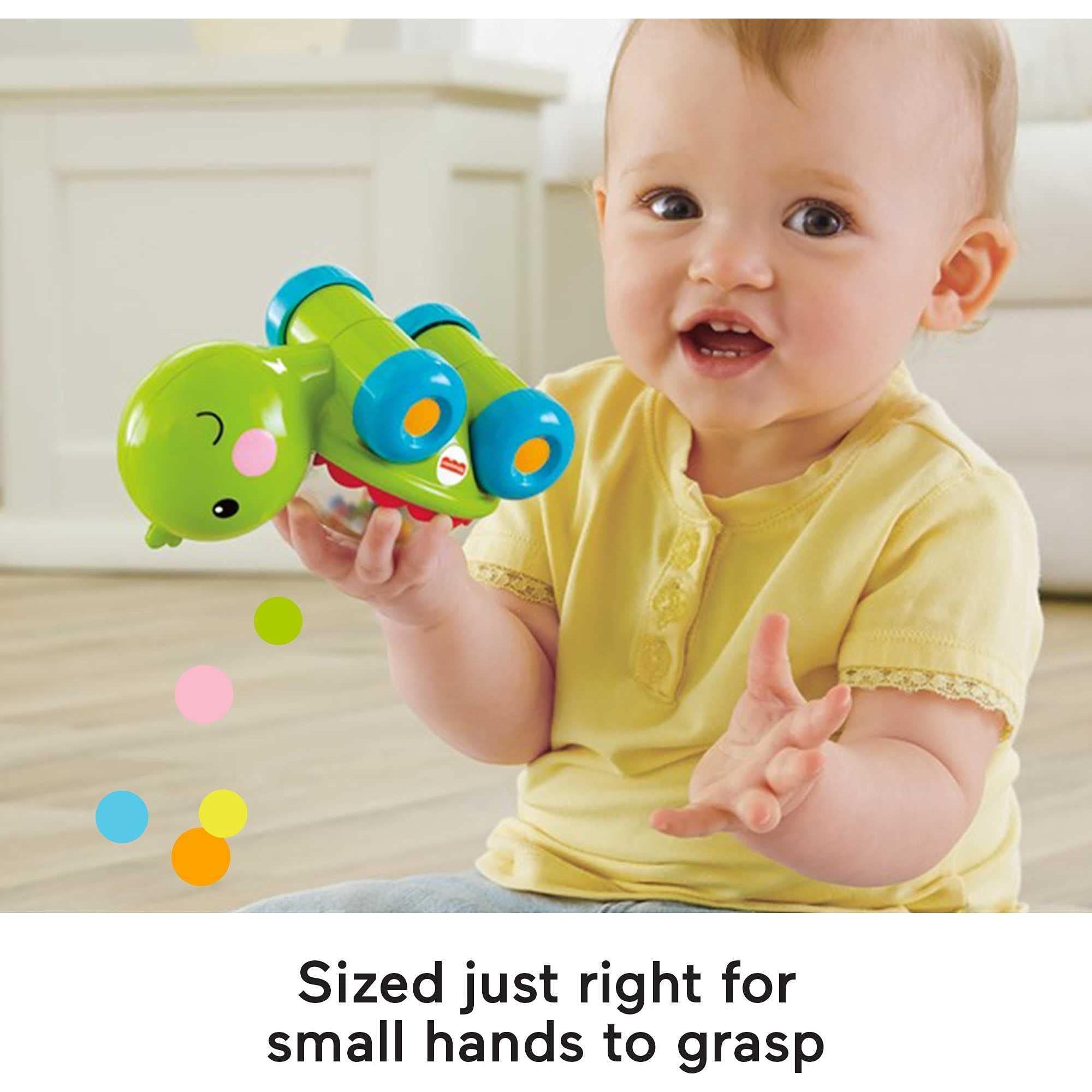 Turtle Baby Toy – Push-Along Crawling Toy with Ball Popping Sounds, Ages 6+ Months-Windsor Avenue Toys